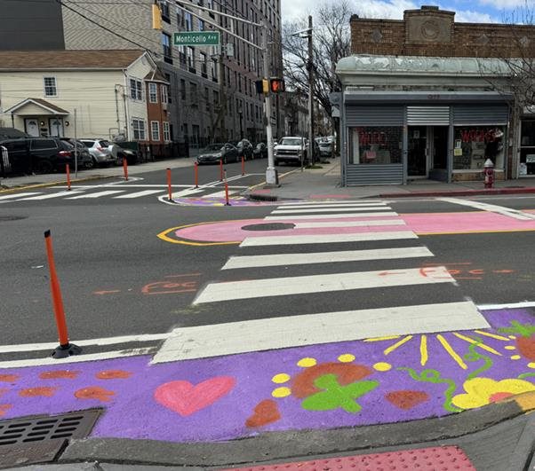 Jersey City traffic calming example