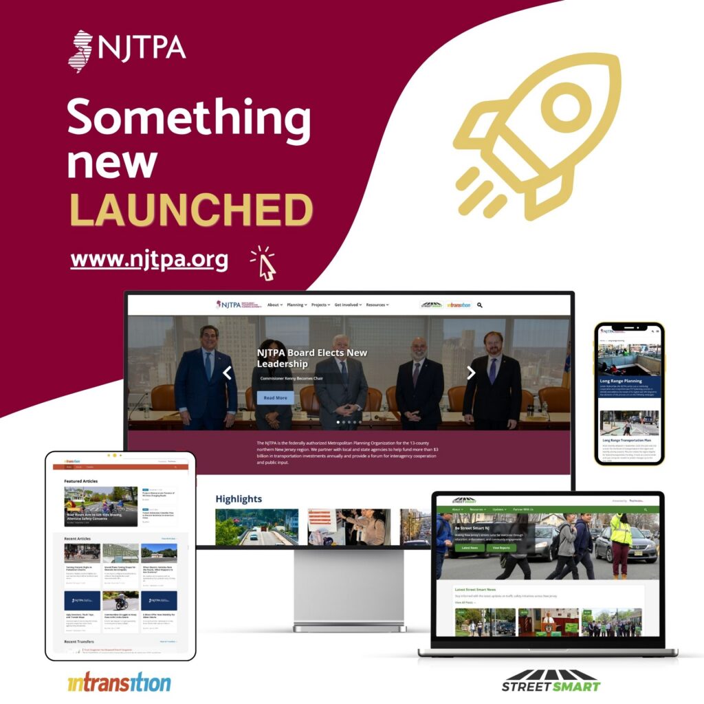 Welcome to the New NJTPA Website image