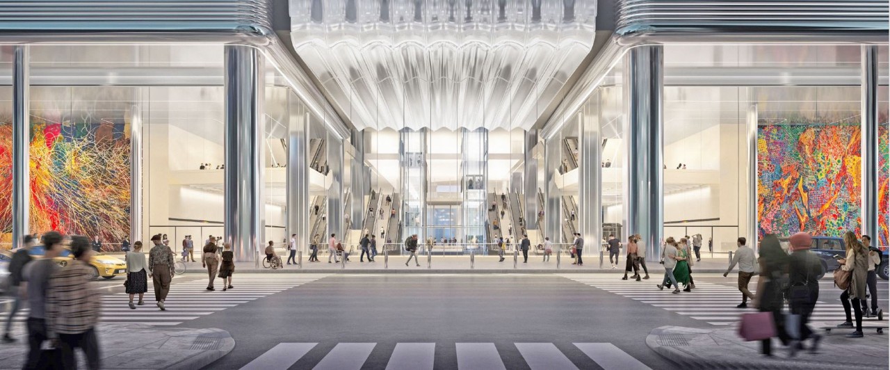 Rendering of new Port Authority Midtown Bus Terminal