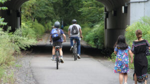 Middlesex Greenway Trail in Metuchen.