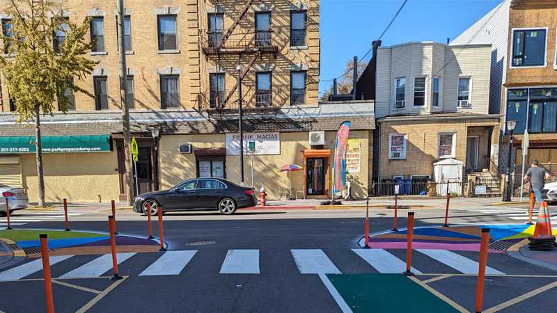 Traffic Calming measures on North Street in Jersey City (FY 2024)