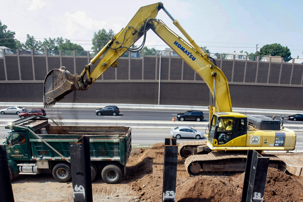 Route 3 construction.
