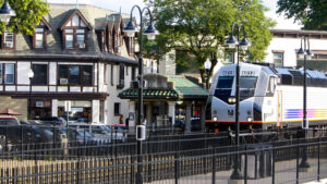 Ridgewood Train Station in Bergen County.