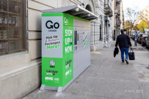 LockerNYC at 161st Street in Morningside Heights, Manhattan.