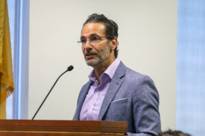 NACTO Executive Director Ryan Russo speaks at September 2026 Board meeting.
