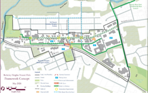 Image showing strategic plan concepts framework map.